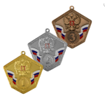 КОМПЛЕКТ МЕДАЛЕЙ СИНГЛИНКА (3 МЕДАЛИ) 50мм